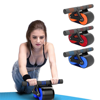 Double Wheel Abdominal Exerciser Women