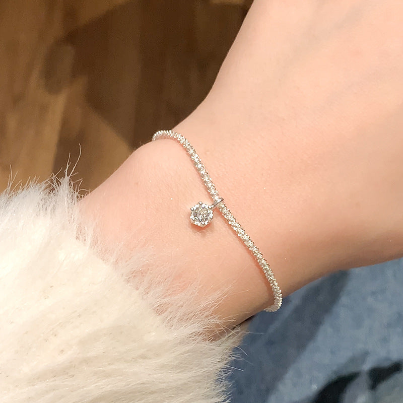 Silver Starry Bracelet For Minority Women