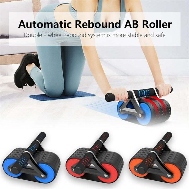 Double Wheel Abdominal Exerciser Women