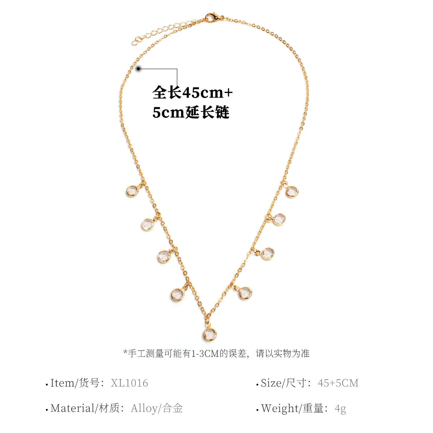 Little Diamond Necklace For Women