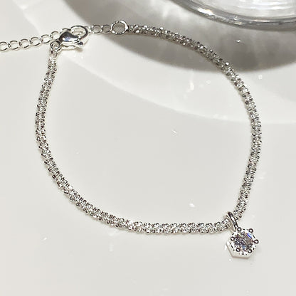 Silver Starry Bracelet For Minority Women